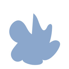 Winter Color abstract shapes vector 