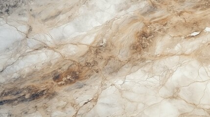 Beige Marble with Granite Horizontal Background. Abstract stone texture backdrop. Bright natural material Surface. AI Generated Photorealistic Illustration.