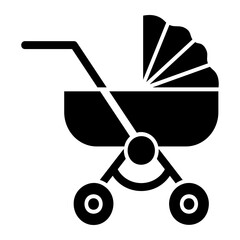 bassinet stroller icon