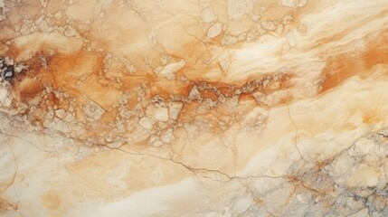 Beige Marble with Lava Horizontal Background. Abstract stone texture backdrop. Bright natural material Surface. AI Generated Photorealistic Illustration.