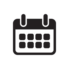 Calendar icon vector. Planning event symbol