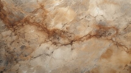 Beige Marble with Slate Horizontal Background. Abstract stone texture backdrop. Bright natural material Surface. AI Generated Photorealistic Illustration.