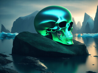Emerald Specter: The Gothic Skull of Still Waters