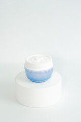 Skincare Cosmetic tube bottle mockup cream and serum