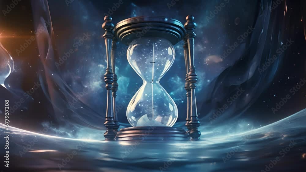 Poster an infinite abyss opens in the clouds above a whirlpool of time and space that leads to an unknown p