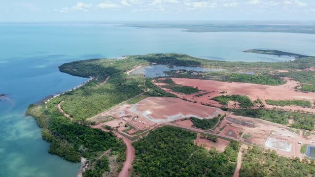 Weipa mining town far north queensland australia