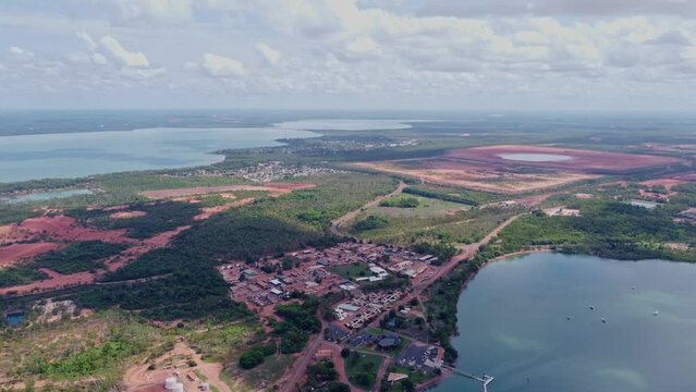 Weipa mining town far north queensland australia