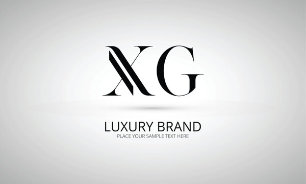 XG X xg initial logo | initial based abstract modern minimal creative logo, vector template image. luxury logotype logo, real estate homie logo. typography logo. initials logo