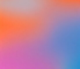 A gradient smooth background from bright blue to orange