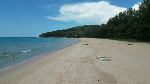 Phuket, beautiful beaches on a sunny day in Thailand