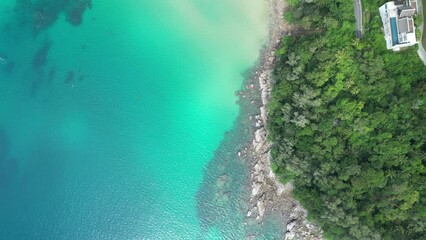 Phuket, beautiful beaches on a sunny day in Thailand