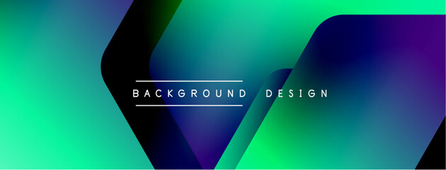 Naklejka premium Energetic geometric background featuring an array of dynamic arrows in harmonious motion, evoking sense of speed, agility and purposeful flow