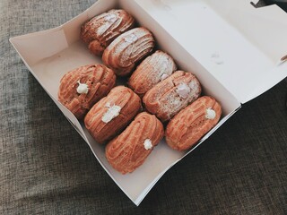 a box of puff pastry 