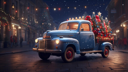 car in the night