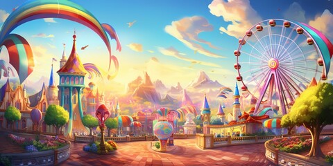 Imagine a vibrant summer carnival&mdash;a kaleidoscope of swirling rides, cotton candy, and laughter&mdash;pure joy and the thrill of summer fun