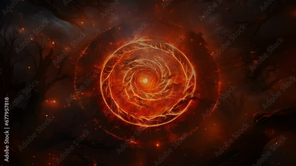 Poster intricate runes swirl into the air creating a swirling vortex of power that transmits mental efforts