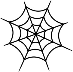 Obraz premium Spider web illustration