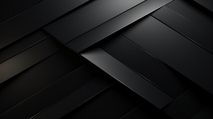 Abstract black modern background. - Powered by Adobe