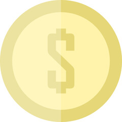 Money coin icon