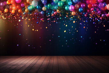 christmas background with lights