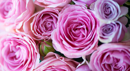 Rose flower pink beautiful macro close up