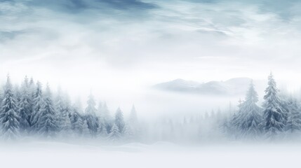 background scene fog panorama fog illustration sky nature, winter blue, beautiful outdoor background scene fog panorama fog - obrazy, fototapety, plakaty