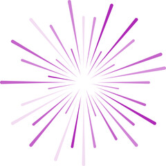 violet  fireworks burst vector