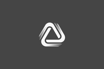 Illustration vector graphic of triangle modern move geometric. Good for logo