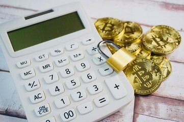 仮想通貨とブロックチェーンのイメージ