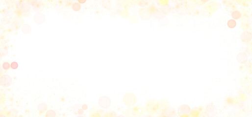 shiny golden glittering dust border element