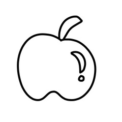 illustration of an apple