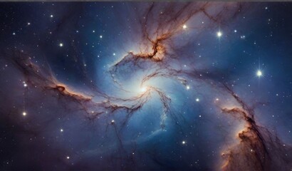 Obraz na płótnie Canvas Nebula and galaxies in deep space