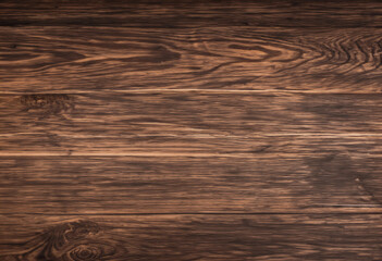 Fototapeta premium Dark Wood Texture Background. Dark Wooden Grain Table Wall Background