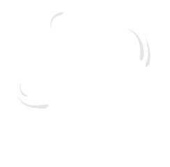 White Speech bubble, speech balloon,