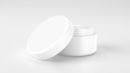 Skincare Cosmetic Jar Product Mockup