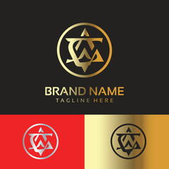 Golden luxury smart minimal logo design vector. is a professional business logo. 100% Editable vectors. EPS documents. Icon symbol vector EPS 10
Modern luxury premium logo design.