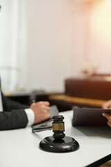 Business and lawyers discussing contract papers  Consultation and legal concepts, lawyers, 