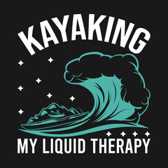 Kayak SVG Cut File, Kayak Boat Svg, Canoe Svg, Water Sports Svg, Kayaking Svg, Boat Svg, Sports Svg, Kayak T-shirt, Kayak Quotes, Typography
