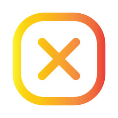 Fototapeta premium cross icon