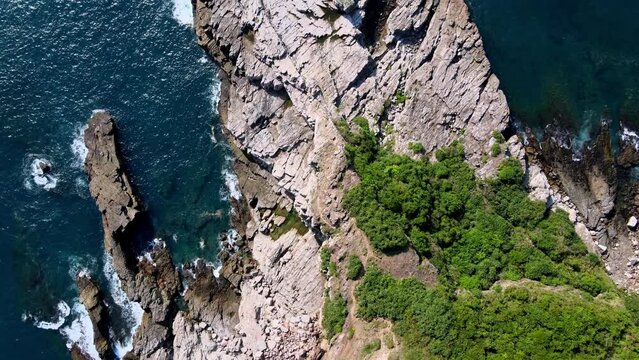 Longdong Bay at Northeast coast of Taiwan (New Taipei City and Yilan) National Scenic Area.