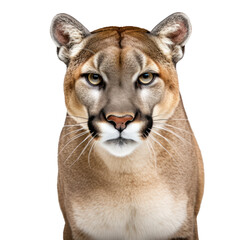 puma,mountain lion isolated on transparent background,transparency 