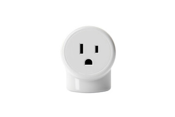 Connected Living: Smart Plug Technology in Isolation on Transparent Background