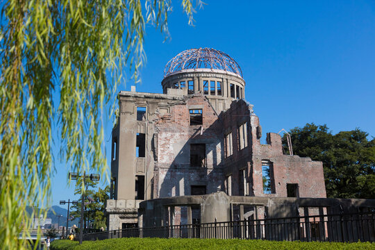 the atomic dome , Japan,Hiroshima Prefecture,Hiroshima,Central District October 2014
