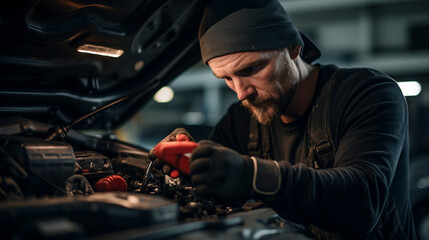 Handsome Overhaul: Rugged Craftsmen Transforming the Ordinary, Generative AI