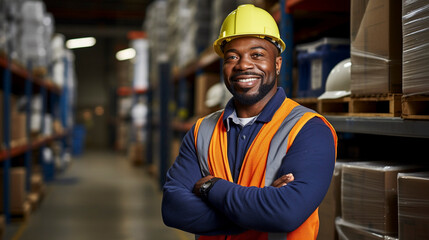 Industrial Watch: Men in Safety Gear Keeping Vigilance , Generative AI