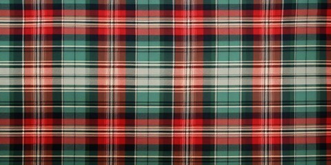 Obraz premium Christmas plaid pattern background