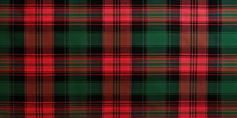 Fototapeta premium Christmas plaid pattern background