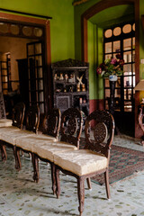 interior of a cafe