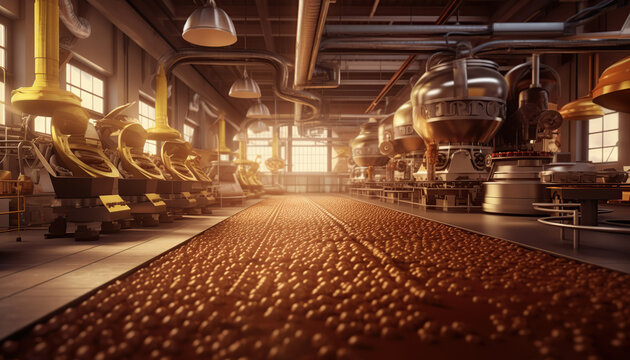 Chocolate Factory, Manufactures chocolate and cocoa products