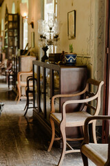 interior of a restaurant